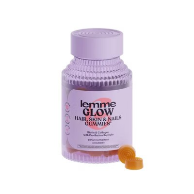 LEMME GLOW- HAIR SKIN & NAILS -BIOTIN & COLLAGEN & PRO-RETINOL