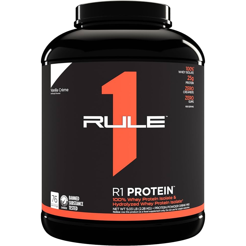 Rule 1 Protein Whey Isolate & Hydrolyzed