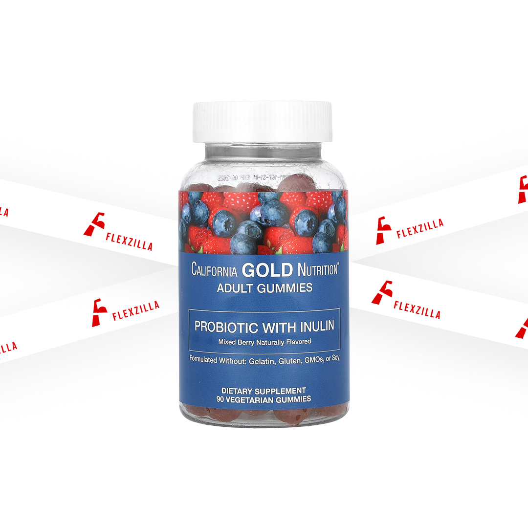 ADULT GUMMIES PROBIOTIC WITH INULIN MIXED BERRY FLAVOUR 90 GUMMIES