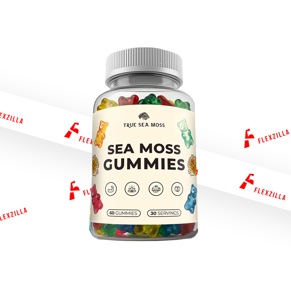 TRUE SEA MOSS SEA MOSS GUMMIES 30 SERVINGS 60 GUMMIES