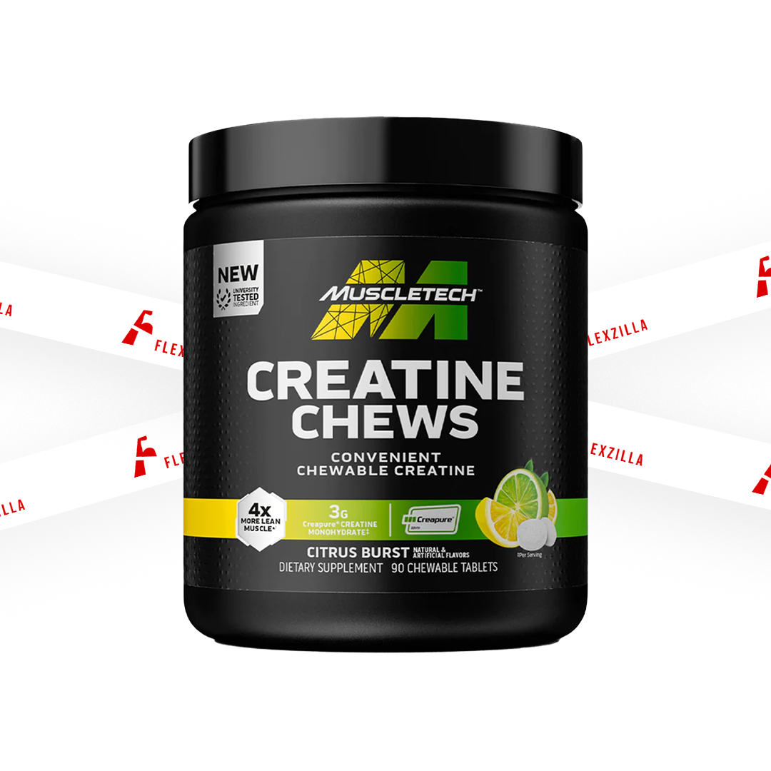 MUSCLETECH CREATINE CREAPURE CHEWS 90 CHEWABLE TABLETS