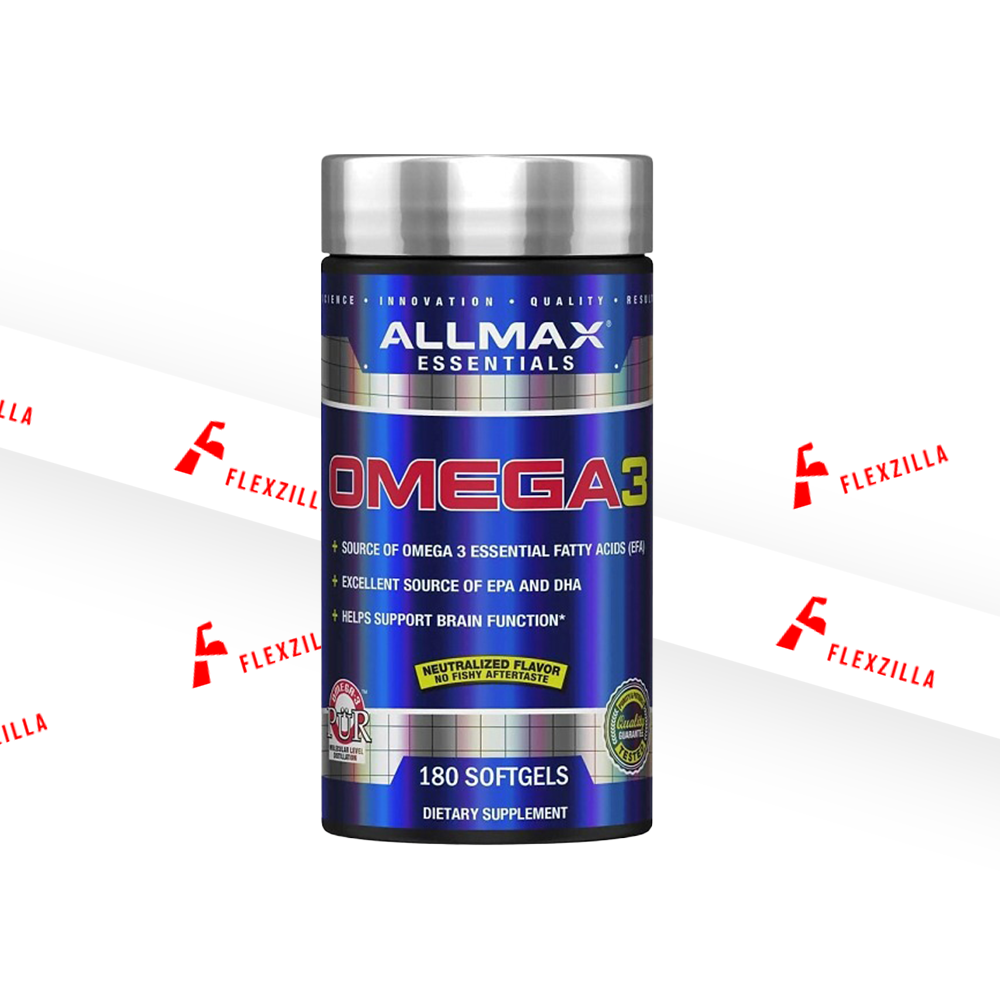ALLMAX ESSENTIALS OMEGA3 180 SOFTGELS