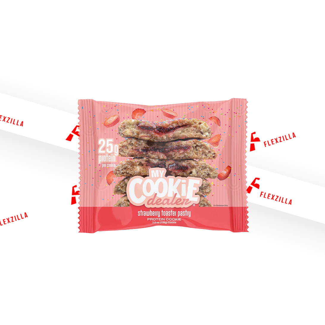 MY COOKIE DEALER  STRAWBERRY TOASTER PASTRY PROTEIN COOKIE 108 G