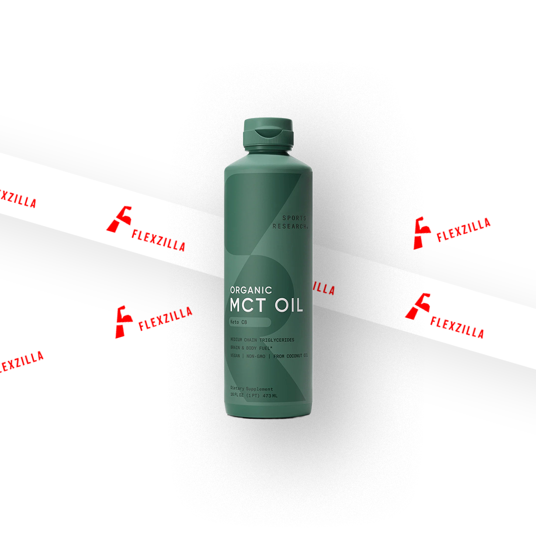 Sports Research Organic MCT oil C8 Keto Oil 473ml