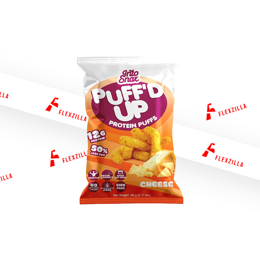 INTO SNAX PUFF'D UP PROTEIN PUFFS 60 G