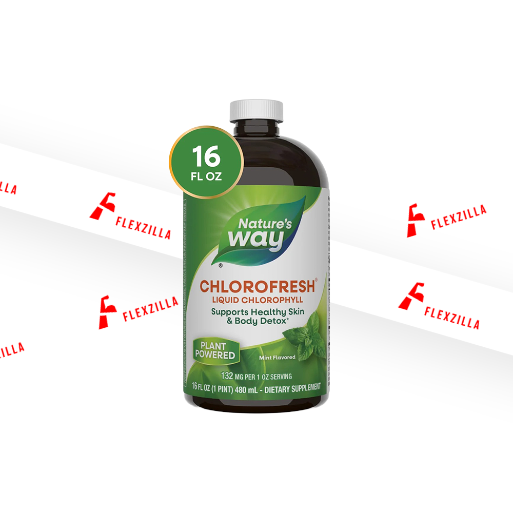 NATURE'S WAY CHLOROFRESH LIQUID CHLOROPHYLL MINT FLAVOR 480 ML